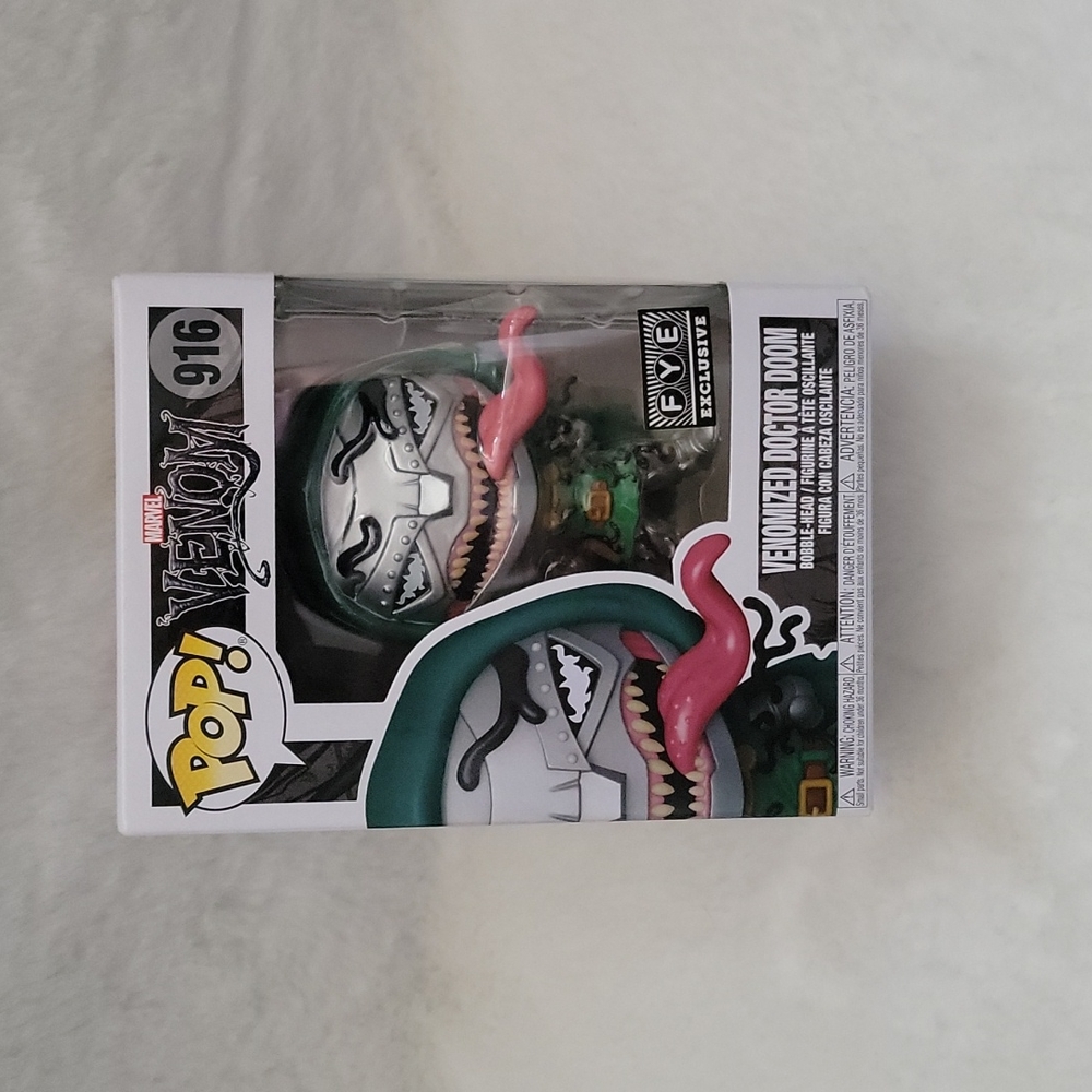 Funko Pop! Marvel Venom 916 Vemonized Doctor Doom FYE Exclusive